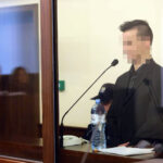 22.12.2016 Sąd Okręgowy w Kielcach. Pierwsza rozprawa Piotra K. oskarżonego o zabójstwo kibica Korony Kielce / Wojciech Habdas / Radio Kielce