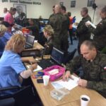 Bukówka. Żołnierze honorowo oddawali krew (20 stycznia 2017 r) / Krzysztof Bujnowicz / Radio Kielce