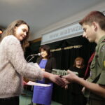 DŚT w Kielcach. Najzdolniejsi uczniowie otrzymali stypendia (6 stycznia 2017 r) / Jarosław Kubalski / Radio Kielce