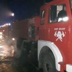 Pożar kamienicy w Starachowicach (28 stycznia 2017 r) / Marcin Nyga