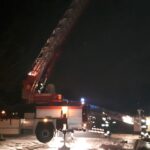 Pożar kamienicy w Starachowicach (28 stycznia 2017 r) / Marcin Nyga