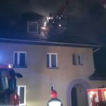 Pożar kamienicy w Starachowicach (28 stycznia 2017 r) / Marcin Nyga