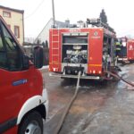 Pożar kamienicy w Starachowicach (28 stycznia 2017 r) / Marcin Nyga