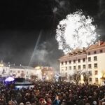 Sylwester pod Gwiazdami w Ostrowcu (1 stycznia 2017 r) / Radio Kielce