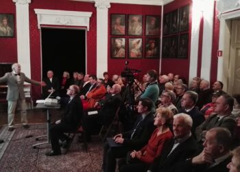 Jubileusz 50-lecia istnienia Towarzystwa Przyjaciół Ziemi Ostrowieckiej (26 stycznia 2017 r) / Kalina Łabuz / Radio Kielce