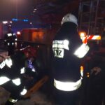 Pożar kamienicy w Starachowicach (28 stycznia 2017 r) / Marcin Nyga