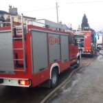Pożar kamienicy w Starachowicach (28 stycznia 2017 r) / Marcin Nyga