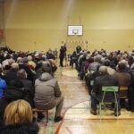 Spotkanie mieszkańców z zarządem spółdzielni Hutnik (18 stycznia 2017 r) / Kalina Łabuz / Radio Kielce