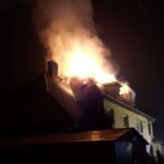 Pożar kamienicy w Starachowicach (28 stycznia 2017 r) / Marcin Nyga