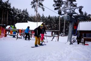 07.01.2016 Kielce. Stok narciarski "Stadion" / Krzysztof Bujnowicz / Radio Kielce