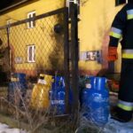 Pożar kamienicy w Starachowicach (28 stycznia 2017 r) / Marcin Nyga