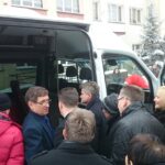 Specjalistyczny samochód dla Warsztatu Terapii Zajęciowej w Belnie (19 stycznia 2017 r) / Krzysztof Bujnowicz / Radio Kielce