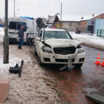 14.1.2017 Kielce. Kolizja czterech samochodów na ul. Leszczyńskiej. / Wojciech Habdas / Radio Kielce