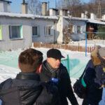 11.1.2017 Kielce. Przy ul. 1 Maja MZB planuje budowę bloków socjalnych. Lokatorzy którzy mieszkają w tym miejscu krytykują ten pomysł. / Krzysztof Bujnowicz / Radio Kielce