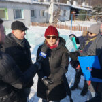 11.1.2017 Kielce. Przy ul. 1 Maja MZB planuje budowę bloków socjalnych. Lokatorzy którzy mieszkają w tym miejscu krytykują ten pomysł. / Krzysztof Bujnowicz / Radio Kielce