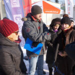 11.1.2017 Kielce. Przy ul. 1 Maja MZB planuje budowę bloków socjalnych. Lokatorzy którzy mieszkają w tym miejscu krytykują ten pomysł. / Krzysztof Bujnowicz / Radio Kielce