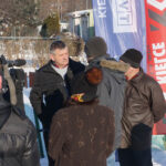 11.1.2017 Kielce. Przy ul. 1 Maja MZB planuje budowę bloków socjalnych. Lokatorzy którzy mieszkają w tym miejscu krytykują ten pomysł. / Krzysztof Bujnowicz / Radio Kielce