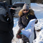 11.1.2017 Kielce. Przy ul. 1 Maja MZB planuje budowę bloków socjalnych. Lokatorzy którzy mieszkają w tym miejscu krytykują ten pomysł. / Krzysztof Bujnowicz / Radio Kielce