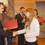 26.1.2017 Kielce. Wręczenie studentom UJK stypendiów ministra nauki i szkolnictwa wyższego / Magdalena Nowak / Radio Kielce