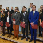 26.1.2017 Kielce. Wręczenie studentom UJK stypendiów ministra nauki i szkolnictwa wyższego / Magdalena Nowak / Radio Kielce