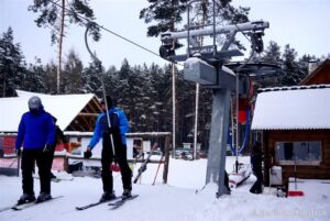 07.01.2016 Kielce. Stok narciarski "Stadion" / Krzysztof Bujnowicz / Radio Kielce