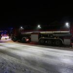 06.01.2016 Bieliny. Pożar budynku kurzej fermy / Jarosław Kubalski / Radio Kielce