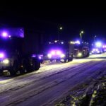 06.01.2016 Bieliny. Pożar budynku kurzej fermy / Jarosław Kubalski / Radio Kielce