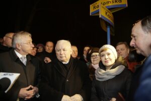 Jarosław Kaczyński z wizystą w Świętokrzyskiem (16 stycznia 2017 r.) / Jarosław Kubalski / Radio Kielce