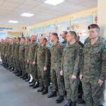 31.01.2017 Kielce - Bukówka. Uroczystość wprowadzenia nowego komendanta Garnizonu Kielce. Został nim mjr. Arkadiusz Radziński / Wiktor Dziarmaga / Radio Kielce