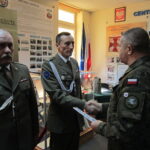 31.01.2017 Kielce - Bukówka. Uroczystość wprowadzenia nowego komendanta Garnizonu Kielce. Został nim mjr. Arkadiusz Radziński / Wiktor Dziarmaga / Radio Kielce