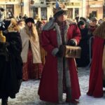 06.01.2016 Sandomierz. Orszaki Trzech Króli / Grażyna Szlęzak - Wójcik / Radio Kielce