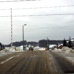 13.1.2017 Droga do Zagnańska. Trudne warunki na drogach / Robert Felczak / Radio Kielce