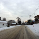 13.1.2017 Droga do Zagnańska. Trudne warunki na drogach / Robert Felczak / Radio Kielce