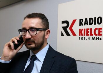 Łukasz Dziedzic z Kieleckiego Parku Technologicznego / Karol Żak / Radio Kielce