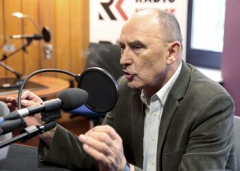 14.04.2016 Kielce. Punkty Widzenia. Andrzej Sygut, wiceprezydent Kielc. / Jarosław Kubalski / Radio Kielce