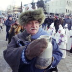 06.01.2017 Kielce. Orszak Trzech Króli. Zbigniew Kowalski jako Kacper. / Jarosław Kubalski / Radio Kielce