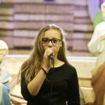 06.01.2017 Kielce. II Festiwal Kolęd i Pastorałek "Żołnierskie kolędowanie" w Kościele Garnizonowym. Natalia Warzyńska. / Jarosław Kubalski / Radio Kielce