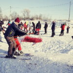 07.01.2017 Bodzentyn. Skok narciarski. "Raport ze świętokrzyskich stoków". / Jarosław Kubalski / Radio Kielce