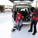 07.01.2017 Krajno. Skok narciarski. "Raport ze świętokrzyskich stoków". / Jarosław Kubalski / Radio Kielce