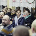 12.01.2017 Kielce. Wiceprezydent miasta Andrzej Sygut spotkał się z rodzicami w sprawie przeniesienia Szkoły Podstawowej nr 1. / Jarosław Kubalski / Radio Kielce