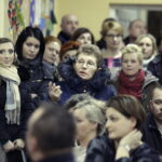 12.01.2017 Kielce. Wiceprezydent miasta Andrzej Sygut spotkał się z rodzicami w sprawie przeniesienia Szkoły Podstawowej nr 1. / Jarosław Kubalski / Radio Kielce