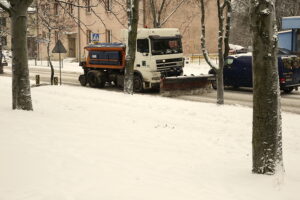 12.01.2016 Kielce. Zima w mieście. / Jarosław Kubalski / Radio Kielce