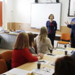 13.01.2017 Kielce.Warsztaty w ŚCDN "Biblioterapia w pracy nauczyciela bibliotekarza" poprowadziła dr Wanda Matras-Mastalerz / Jarosław Kubalski / Radio Kielce