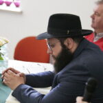 16.01.2017 Chmielnik. Świętokrzyski Sztetl. Dzień Judaizmu. Rabin Shalom Dov Ber Stambler. / Jarosław Kubalski / Radio Kielce