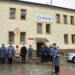 18.01.2017 Nowiny. Szef MSWiA Mariusz Błaszczak otworzył posterunek Policji. / Jarosław Kubalski / Radio Kielce
