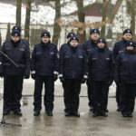 18.01.2017 Nowiny. Szef MSWiA Mariusz Błaszczak otworzył posterunek Policji. / Jarosław Kubalski / Radio Kielce