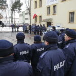 18.01.2017 Nowiny. Szef MSWiA Mariusz Błaszczak otworzył posterunek Policji. / Jarosław Kubalski / Radio Kielce