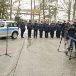 18.01.2017 Nowiny. Szef MSWiA Mariusz Błaszczak otworzył posterunek Policji. / Jarosław Kubalski / Radio Kielce