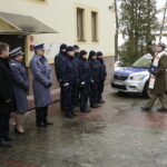 18.01.2017 Nowiny. Szef MSWiA Mariusz Błaszczak otworzył posterunek Policji. / Jarosław Kubalski / Radio Kielce