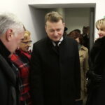 18.01.2017 Nowiny. Szef MSWiA Mariusz Błaszczak otworzył posterunek Policji. / Jarosław Kubalski / Radio Kielce